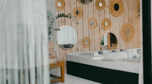 Boho wellness in Hasselt met jacuzzi
